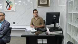 جلسه دفاع از پروپوزال پایان نامه آقای محمدامین علی مجید دانشجوی پزشکی عمومی