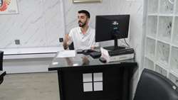 برگزاری جلسه دفاع از پروپوزال پایان نامه دانشجوی پزشکی بین الملل جناب آقای حمیدرضا اقبالی