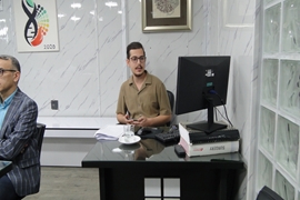 جلسه دفاع از پروپوزال پایان نامه آقای محمدامین علی مجید دانشجوی پزشکی عمومی